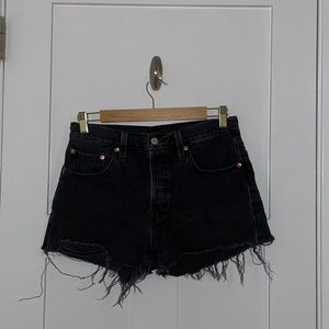 Black Levi Shorts size 27 w